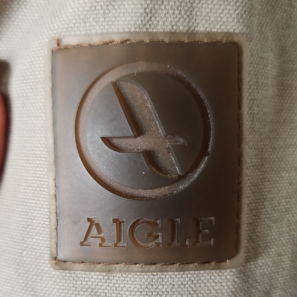 Aigle Men's Beige Military Jacket - Picture 4 of 17